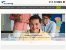 Tablet Screenshot of carl-duisberg-cursos-de-alemao.com